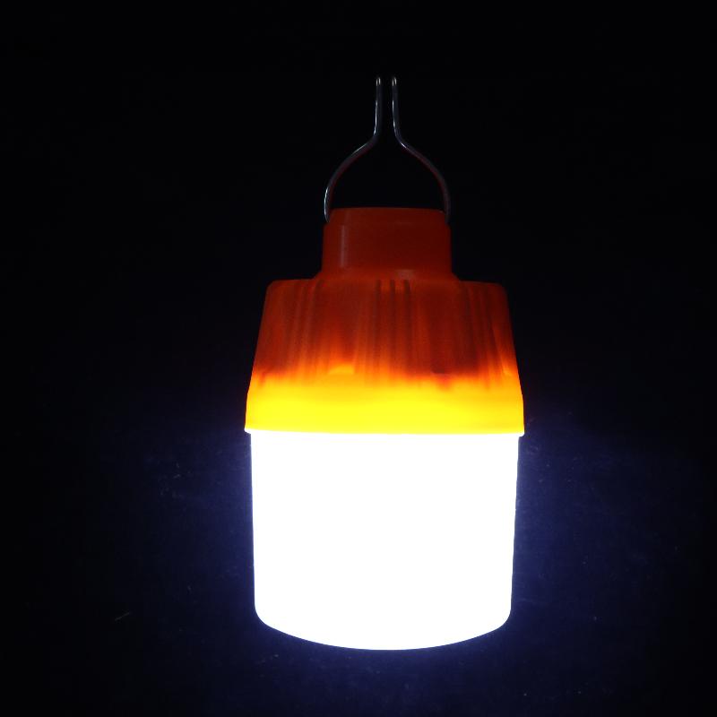 1 Set Portable High Power Outdoor Lantern Usb Rechargeable Led Camping Light For Hiking Bbq Emergency Hunting