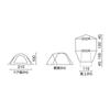 Coleman Touring Tent for 1 Person 2 Person Touring Dome 2000036435 ST+ (FF)