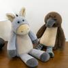 Cute Emotional Animal Plush Toy Stubborn Donkey Doll Office Seat Cushion Platypus Home Decoration
