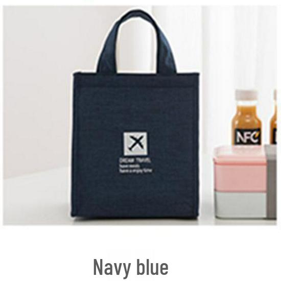 Geantă de mână groasă pentru prânz Bento, izolată, impermeabilă pentru femei, cu folie de aluminiu, conservare caldă și rece, capacitate mare