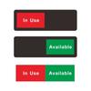 Self adhesive Reminder Signs Acrylic Door Slider Signs Durable Hotel Bulletin Board  Hotel