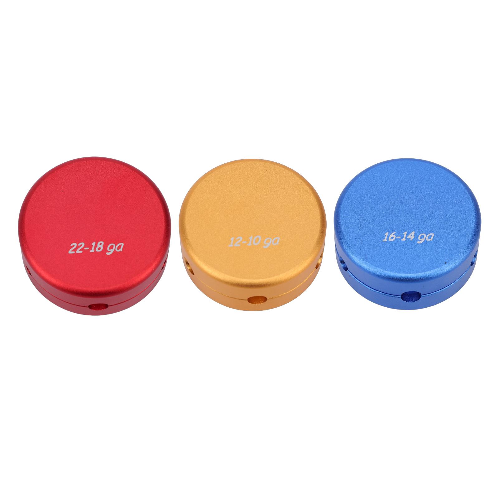 

3PCS Dual Cavity Butt Connector Mould Weather Proof Wire Splicing Mould for 12 10AWG 16 14AWG 22 18AWG Wires Car Marine