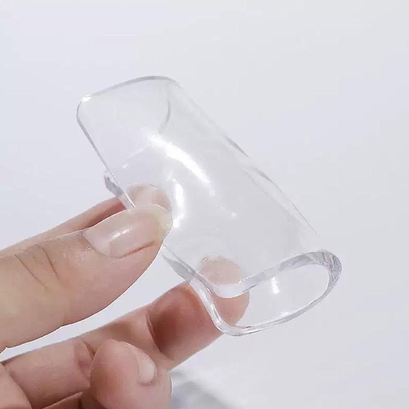 4/12 Pezzi Tappetino Antivibrazione Antiscivolo per Lavatrice in Silicone Pad Multifunzionale Trasparente Sottobicchieri Casa Bagno Portatile