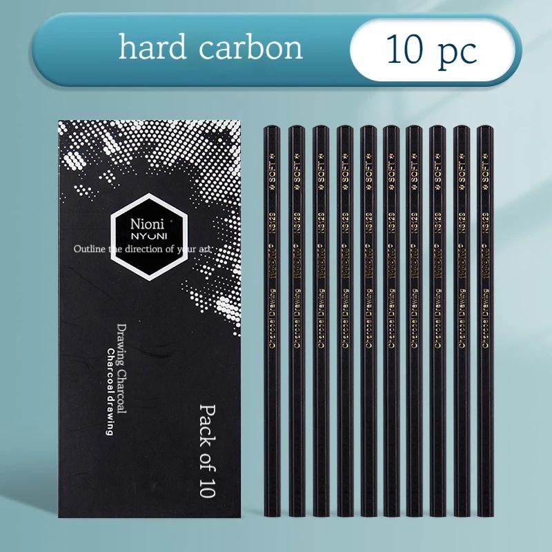 Professional Charcoal Graphite Sketch Pencil Set EX-Soft Medium Hard Pencils for Artists School Office Drawing Sketching Shading