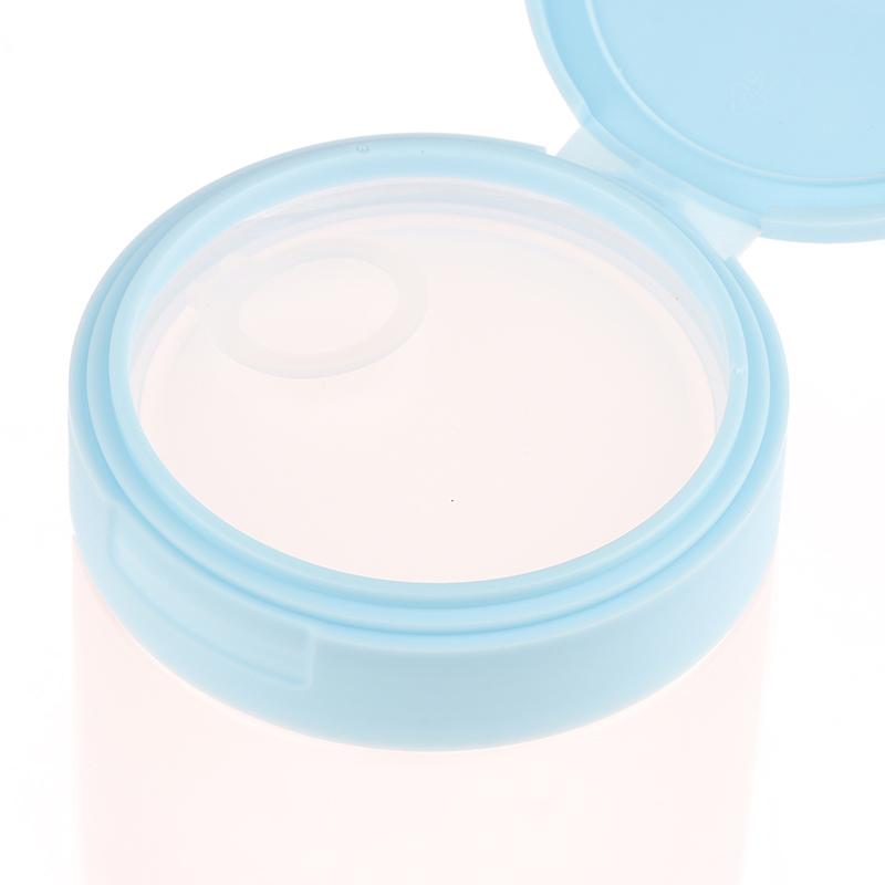 250/300/350 Ml Makeup Remover Cotton Cream Jar Lid Body Lotion Scrub Jar Cosmetic Container Travel Portable Bottle With Tweezers