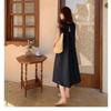 Suspender neck dress children summer Sanya seaside wear holiday beach skirt sense sleeveless vest skirt
