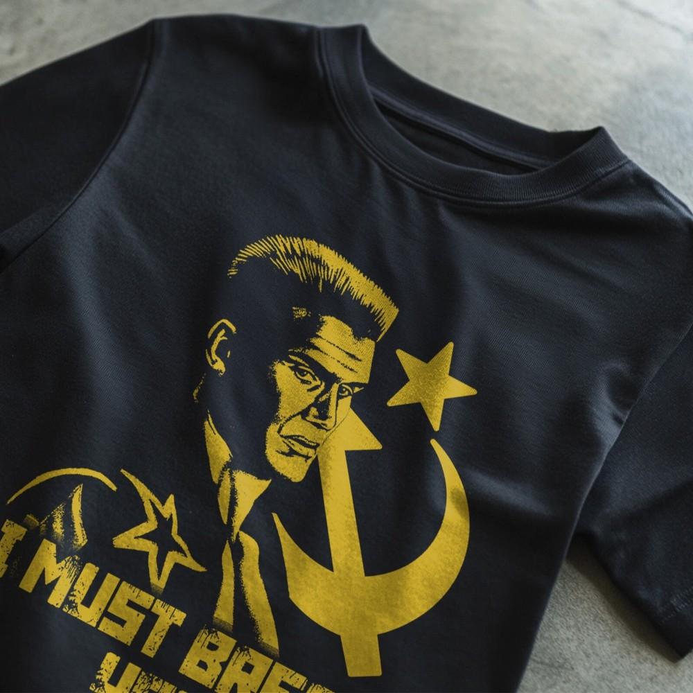 Stallone Ivan Drago Rocky Balboa Cobra Demoliton Man Filmové tričko Lundgren