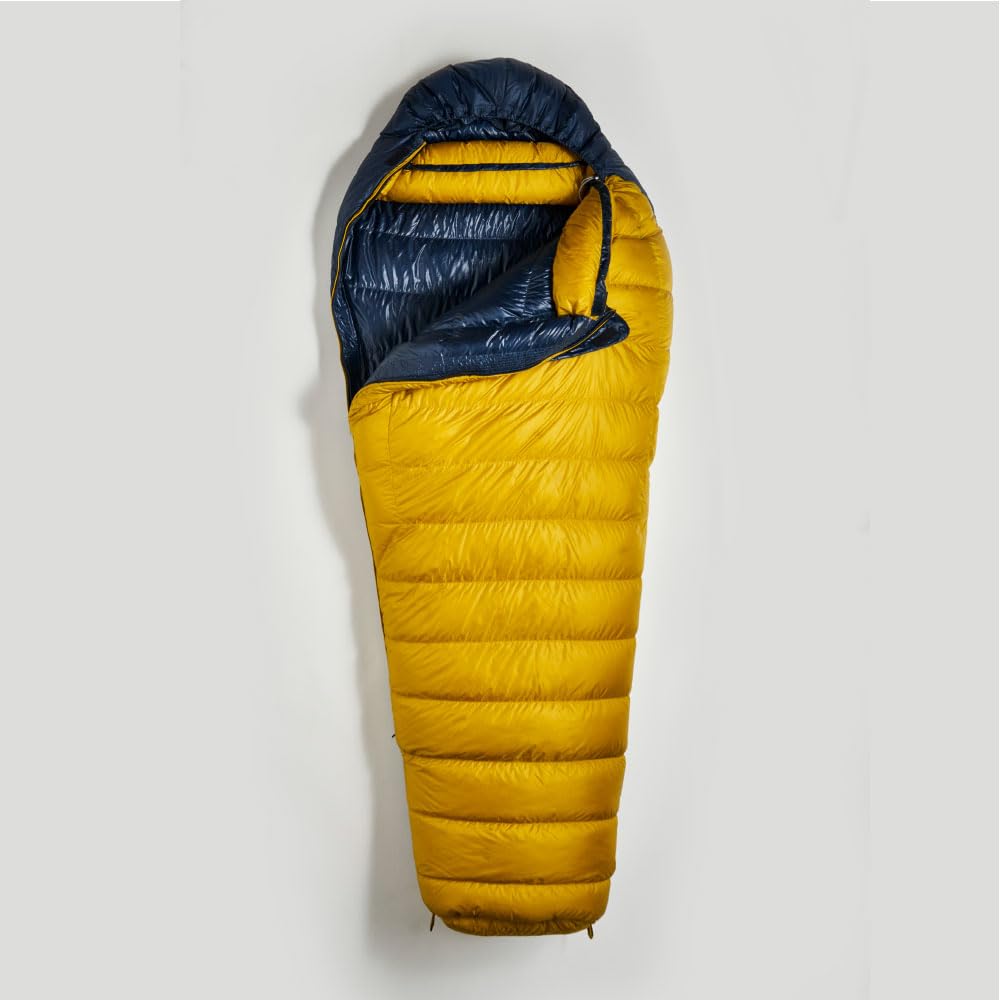 Spací pytel Air Dorite 480 Short Mustard 147733 Yellow Body 78 x 195 cm Úložný prostor x 32 cm [Isca] Velikost pro mumii (šíře ramen) (Celková délka) tobě