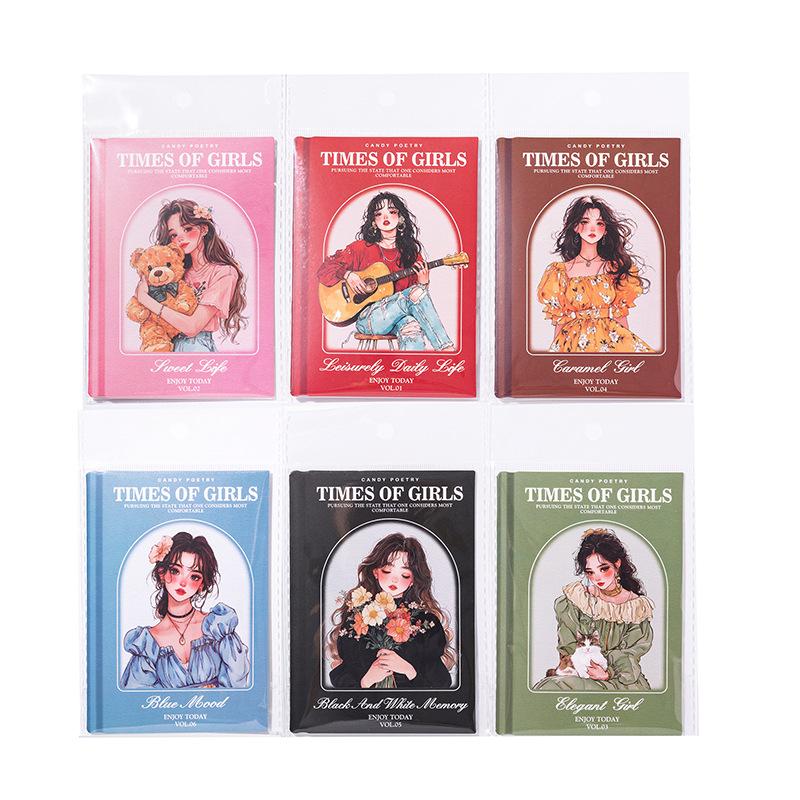 30pcs/1lot Kawaii Stationery Stickers girlhood Diary Decorative Mobile Stickers Scrapbooking DIY Craft Stickers