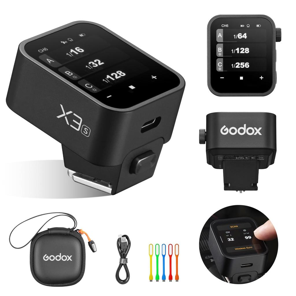 Authorized Compliance GODOX X3S TTL Wireless Flash Trigger for SONY with Protective Film Flash Transmitter for SONY Flash Transmitter Touch Screen