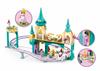 448Pcs Pink Dream Princess Construction Blocks Set Amusement Park Model Educational Plaything For Girls City Leap Over The Castle Present