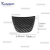 Carbon Fiber Steering Wheel Cover for Fiat 500/500C 2016 2017 2018 2019 2020 2021 2022 2023 2024