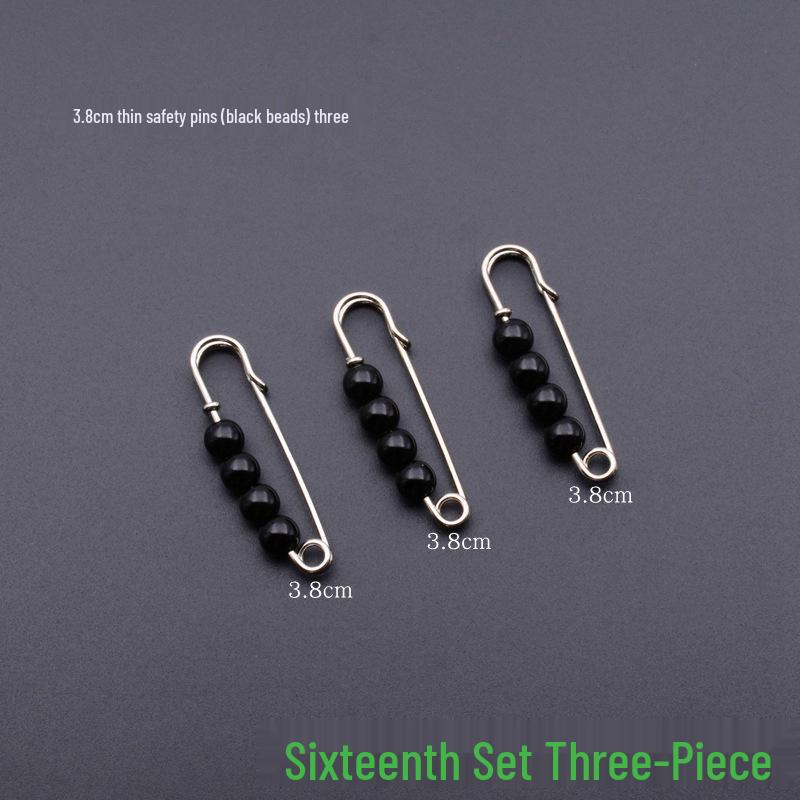 Anti-Exposure Safety Pin Brooch Set for Clothing, Cardigans, Scarves, Dresses, and Waist-Cinching