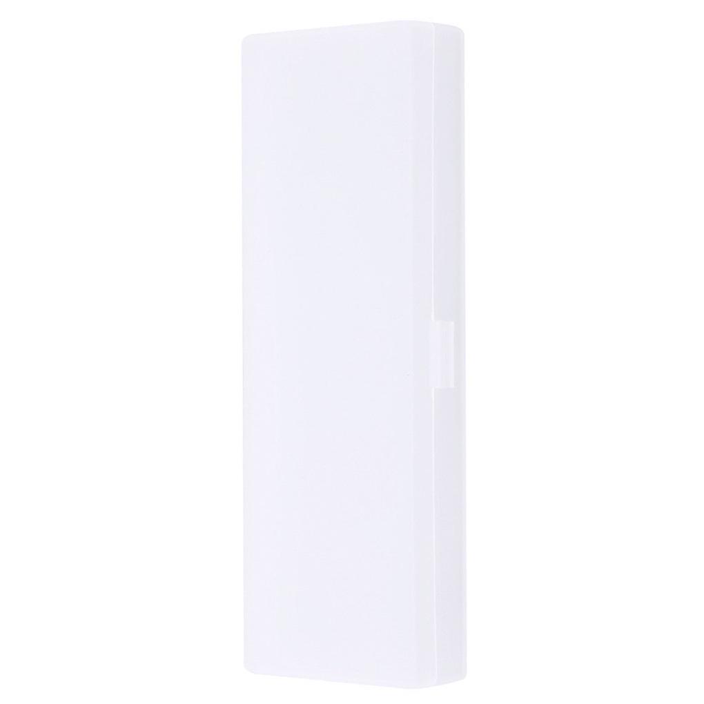 Frosted Ballpoint Pen Box Plastic Ballpen Protective Case Elastic Plastic School