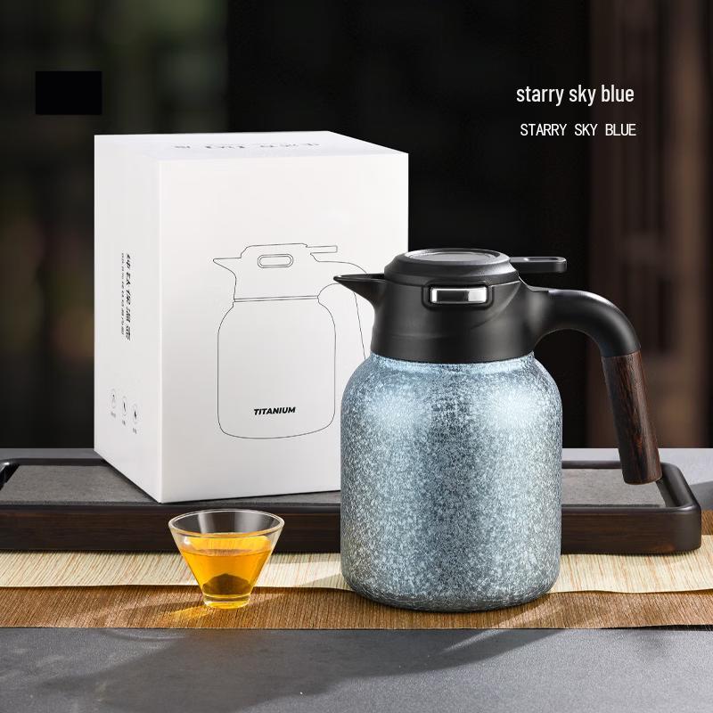 Shangqi Large Capacity Titanium Insulated Tea Pot