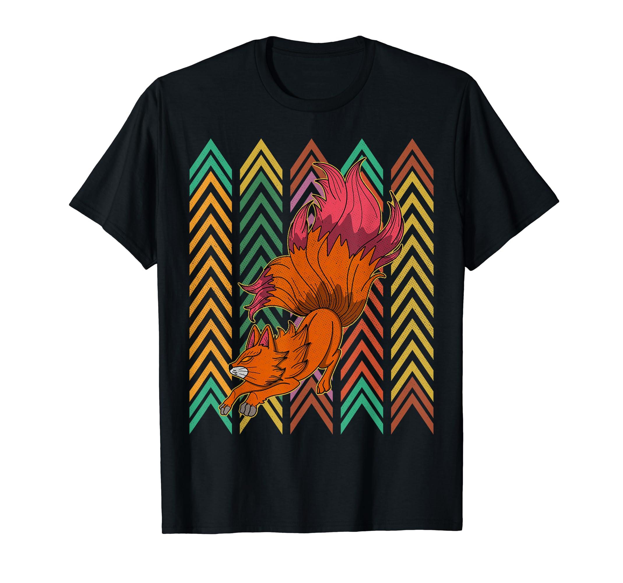 Kumiho (Nine-Tailed Fox), a mythical creature from Korean mythology, Korean Nine-Tailed Fox T-shirt