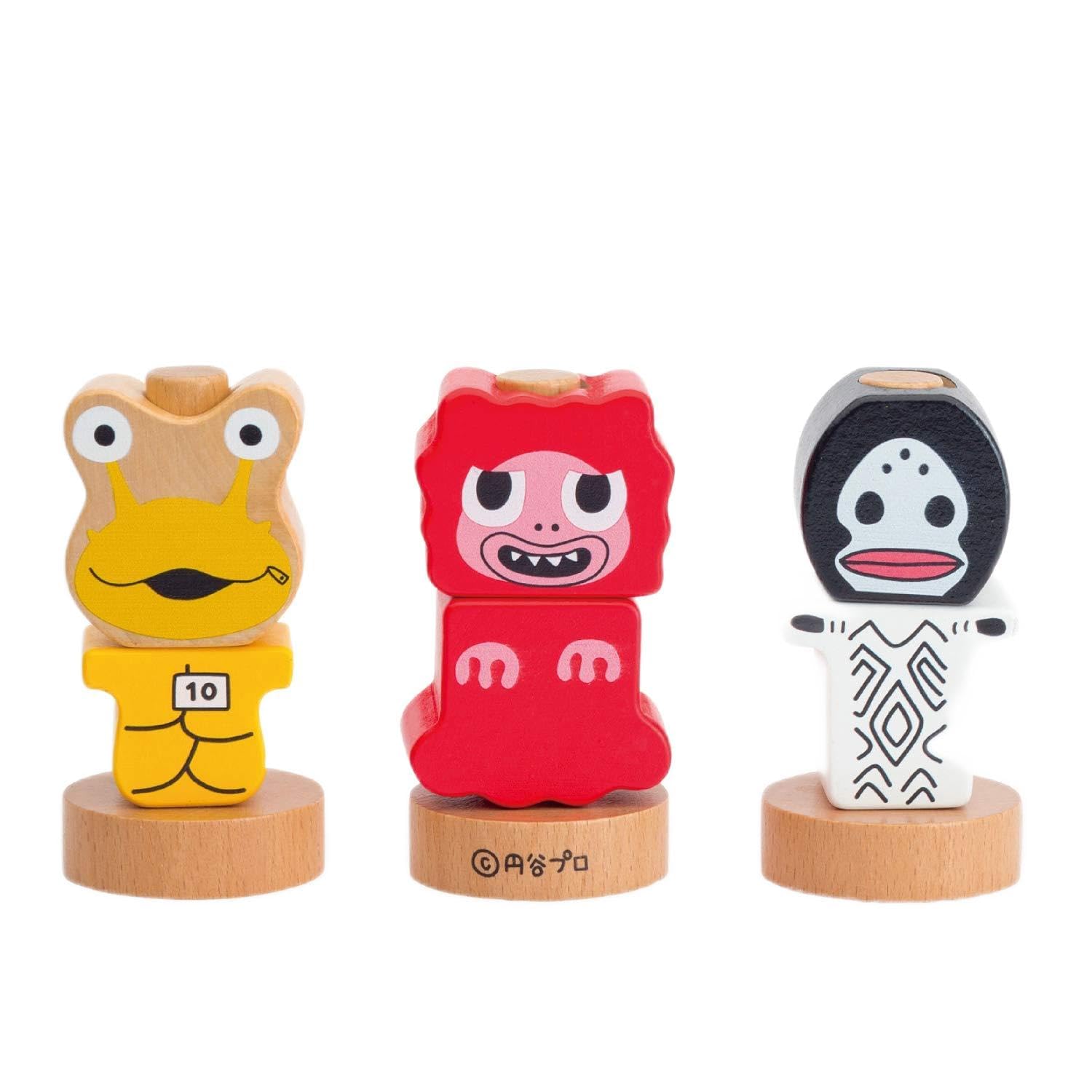 

Monster Step Wooden Mascot Block
