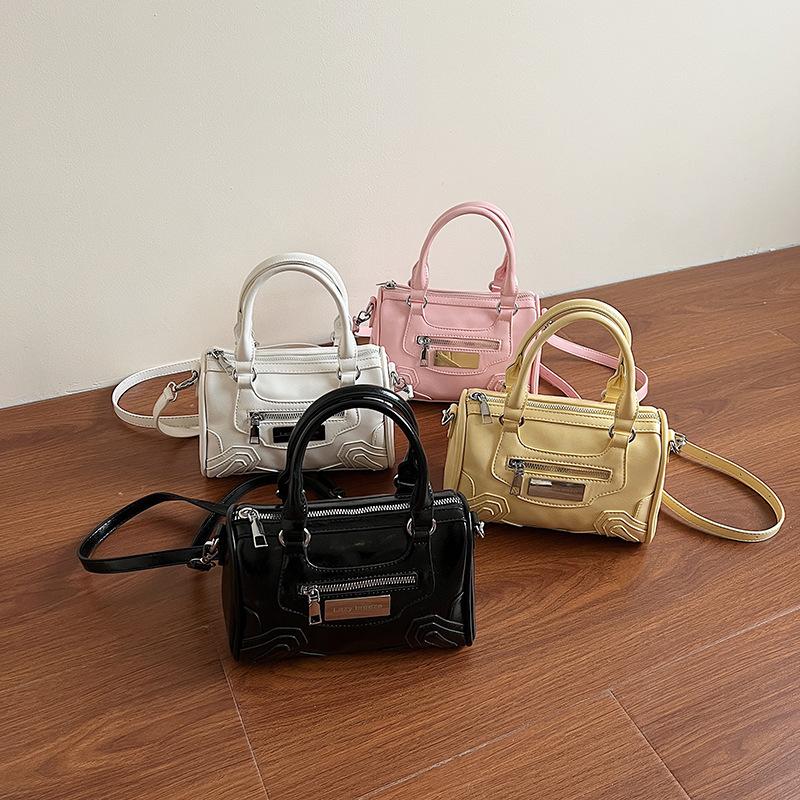 Korean Niche Simple Casual Portable Small Bag Women's 2025 Summer New High-end Messenger Shoulder Small Square Bag