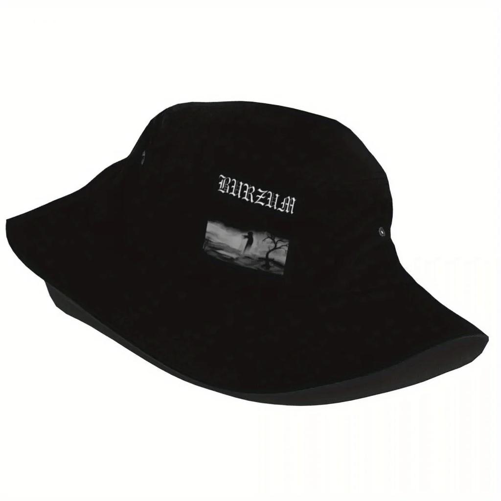 Trendy Burzum Flag Bucket Hats Unisex Packbare Outdoor-Angelmütze Reisekopfbedeckung