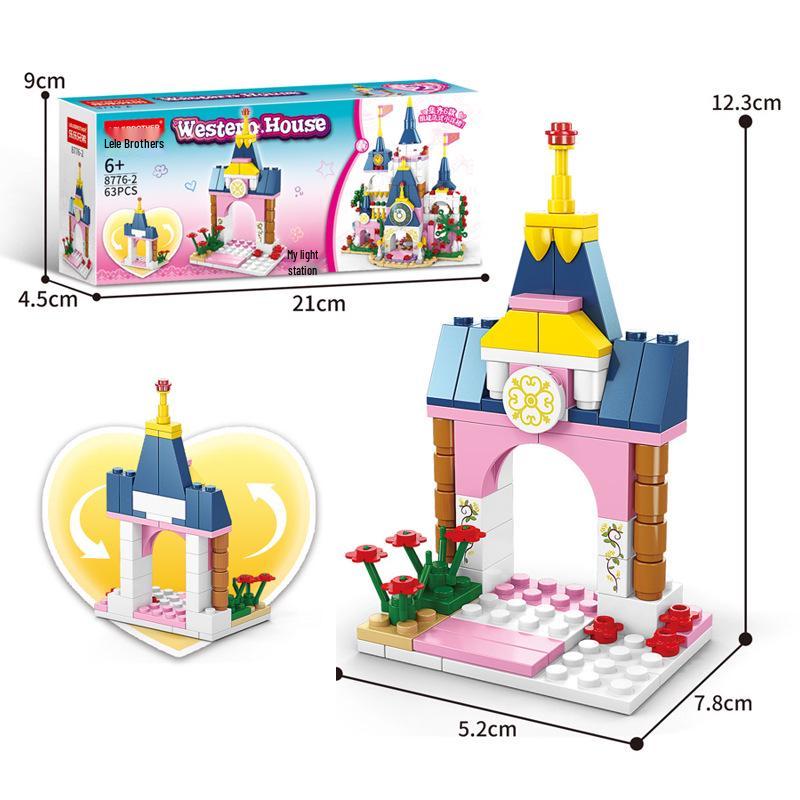 Compatible Engineering Firefighting Robot Car Model - Educational Assembly Toy with Building Blocks