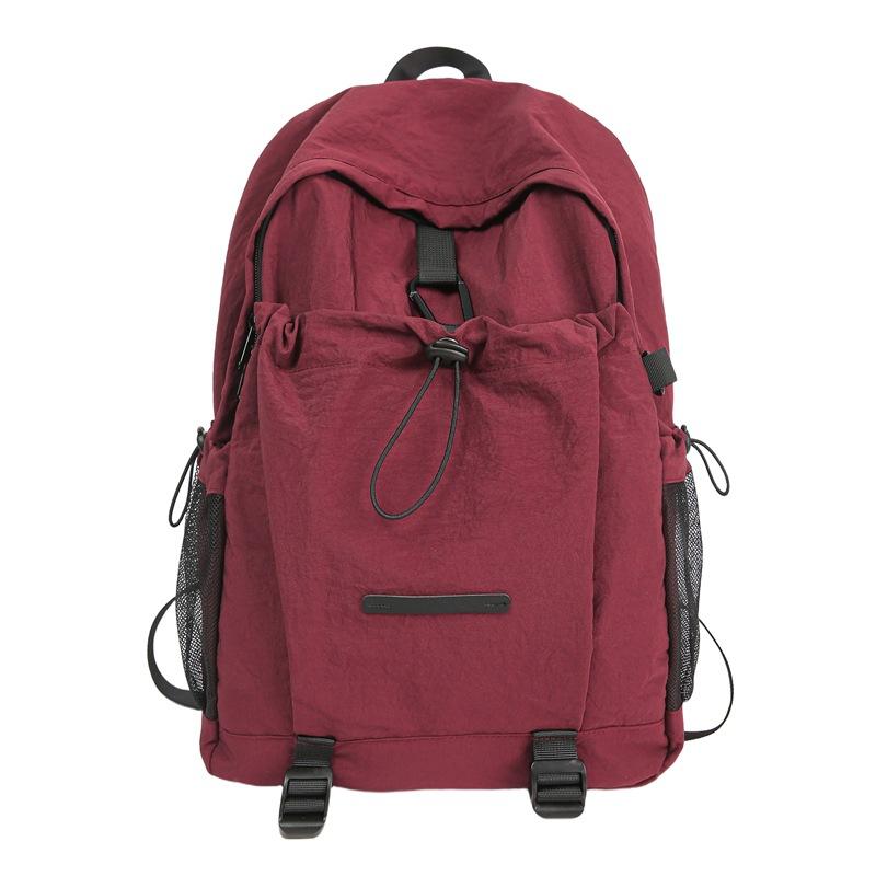 Water-Repellent Nylon Backpack Women's Lightweight Large Capacity Travel Backpack Men's Computer Backpack