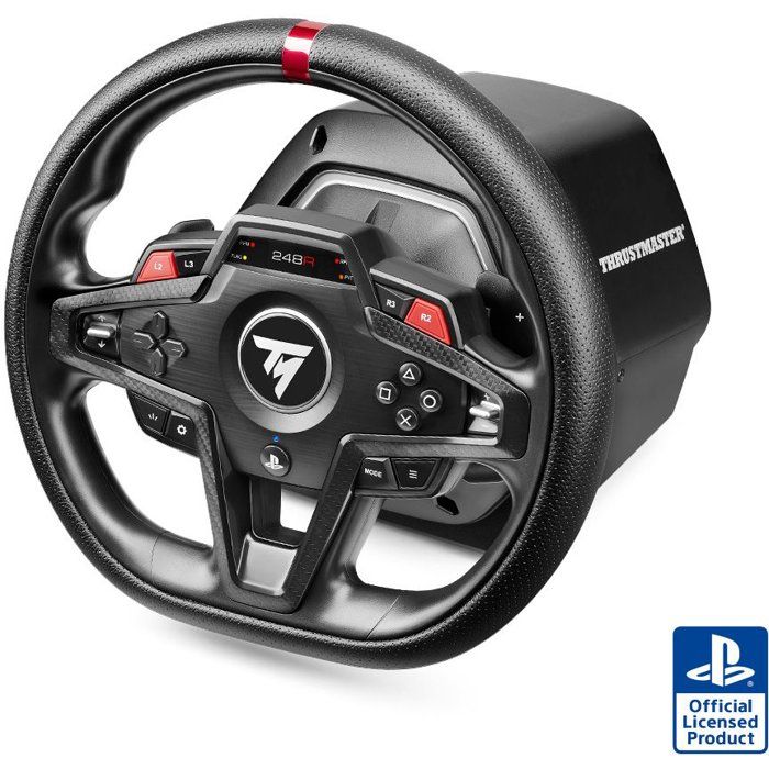 MediaMarkt Thrustmaster Volante, T248r Shifter Pack, + Pedales Palanca De Cambios, Pantalla A Color, Negro - Imagen 5