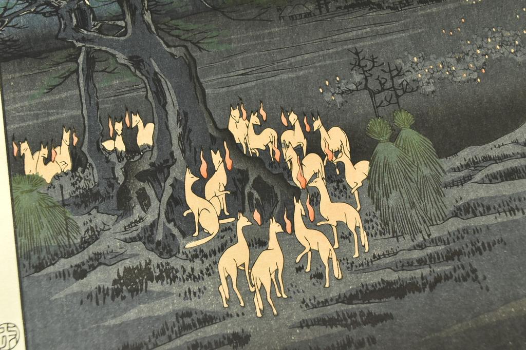 Utagawa Hiroshige Views of Edo Ukiyoe Japanese Woodblock Print Replica as-is