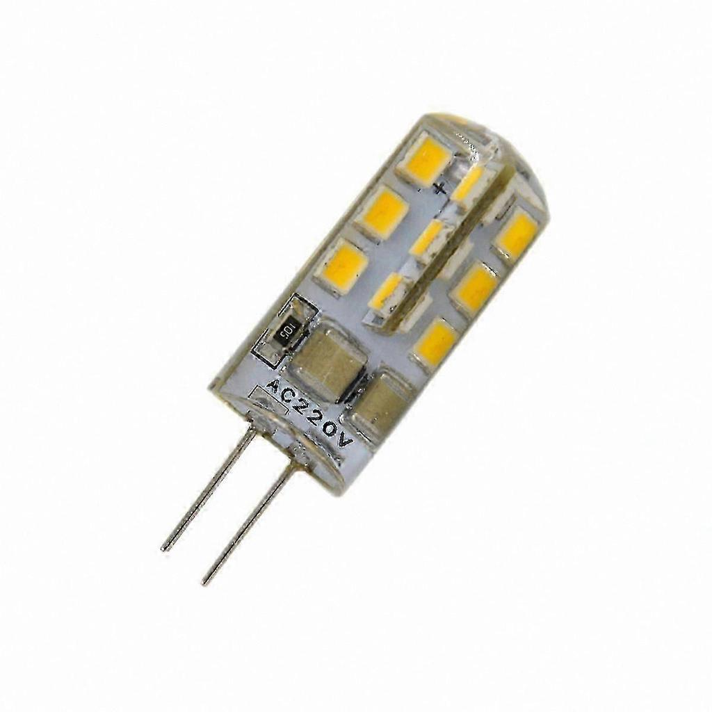 Opakowanie 10 szt. G4 AC 220V 2,5W 180LM 3000-3500K SMD 2835 24 LED Ciepła biel Żarówki Lampy Światła mniej