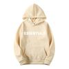 Unisex Oversized Hoodie With Front Letter Print Cotton Sweatshirt Fall Casual Wear