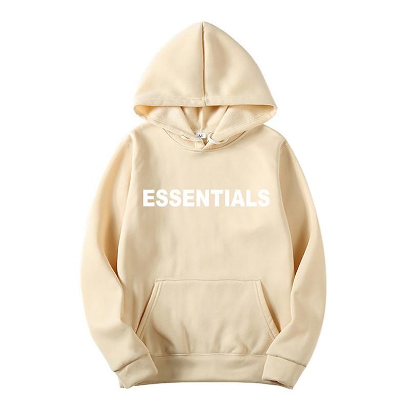 Unisex Oversized Hoodie With Front Letter Print Cotton Sweatshirt Fall Casual Wear