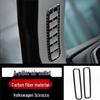 Carbon Fiber Air Vent Panel Sticker for 11-14 Volkswagen Scirocco