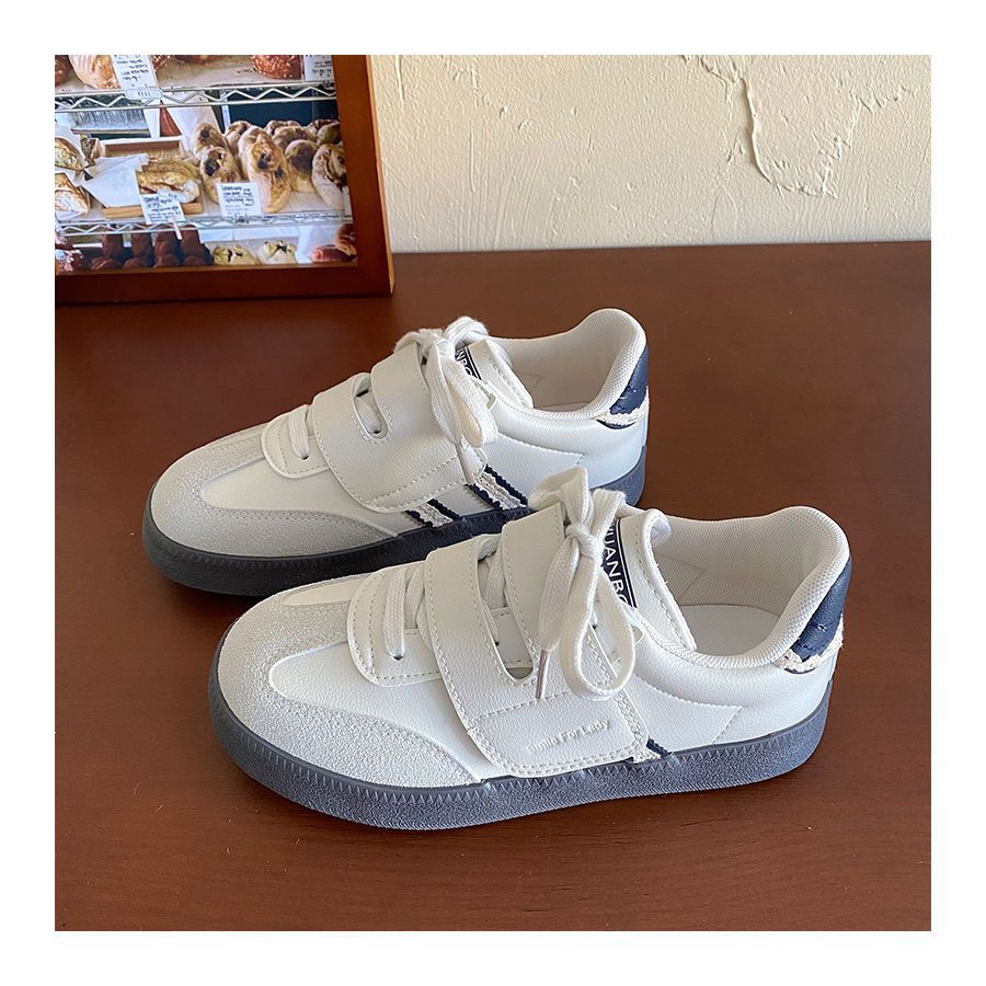 

Dopamine niche Velcro German training shoes women s 2025 spring new versatile college style light sports and leisure shoes 35 белый