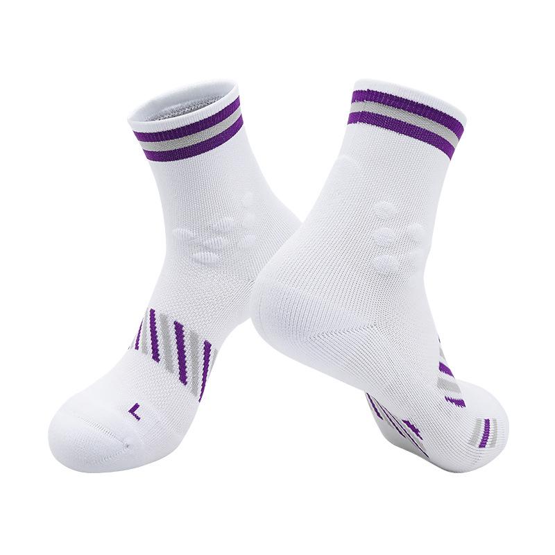 Unisex Quick-Drying Breathable Mid-Calf Hiking & Marathon Socks