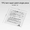 Patch Reparator Transparent TPU, Bandă Reparatoare pentru Cort, Patch Reparator pentru Scurgeri, Patch Reparator Impermeabil