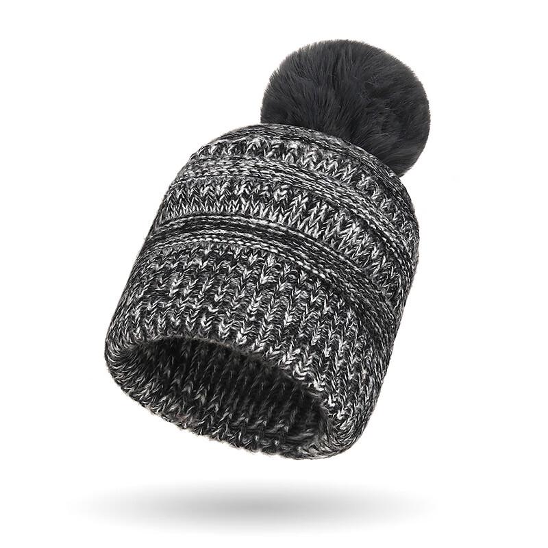 ZHENYUEQI Winter Warm Knitted Beanie Hat & Neck Warmer One Size