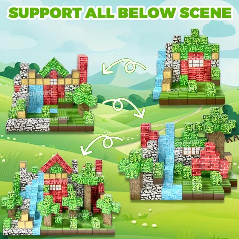 High-Quality Magnetic High-Quality Building High-Quality Block Construction pieces High-Quality Toy High-Quality Stem High-Quality Stacking