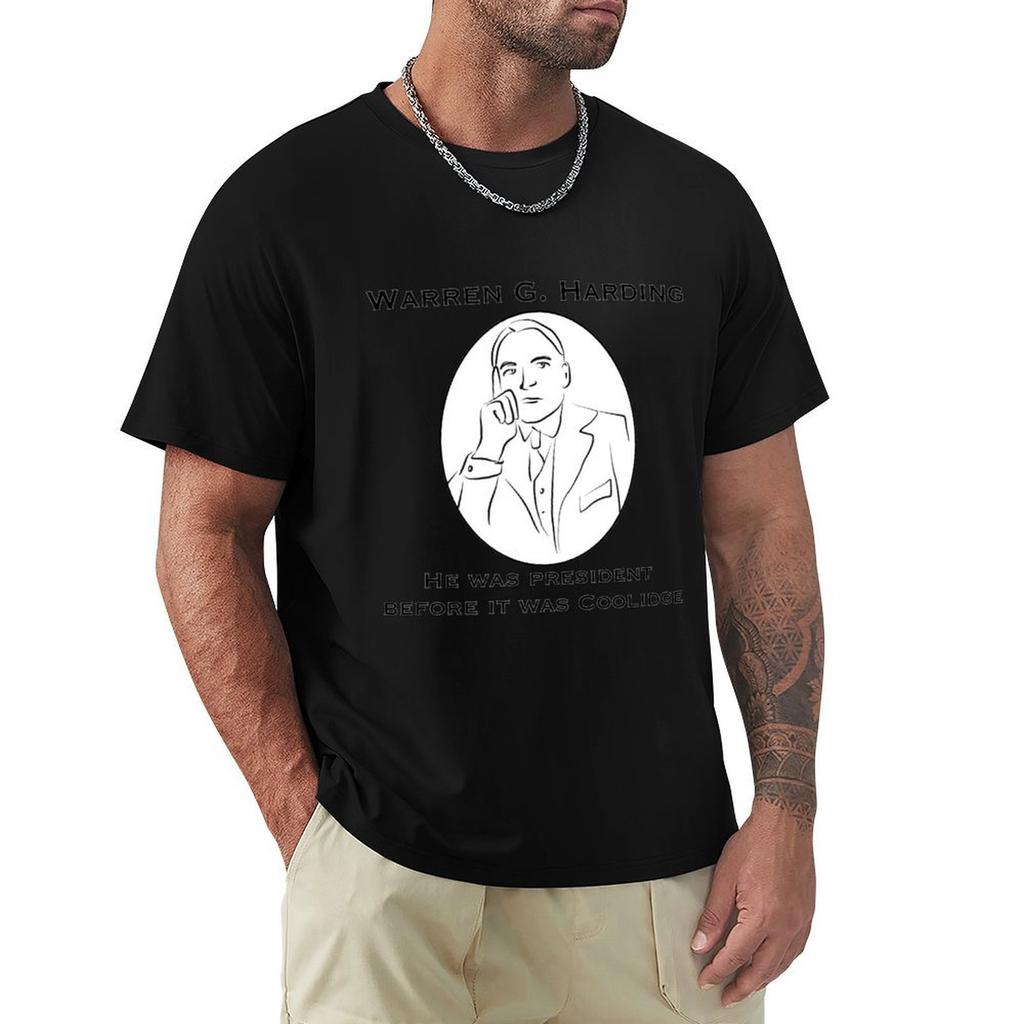 Warren G. Harding: Before It Was Coolidge T-Shirt Sweat Absorbing Sports Tee Shirt