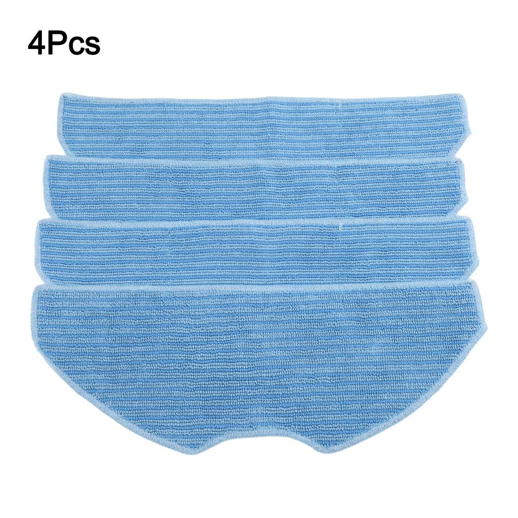 Floor Mop Pads Cleaning Pads Daily Cleaning 10 Pieces Appliance Hygienic Cleaning Long Service Life Microfiber Material