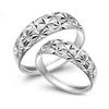 Malaysia Vietnam Sand Gold Ring Men And Women Gold-Plated Gypsy Stars Open Sand Surface Couple Ring