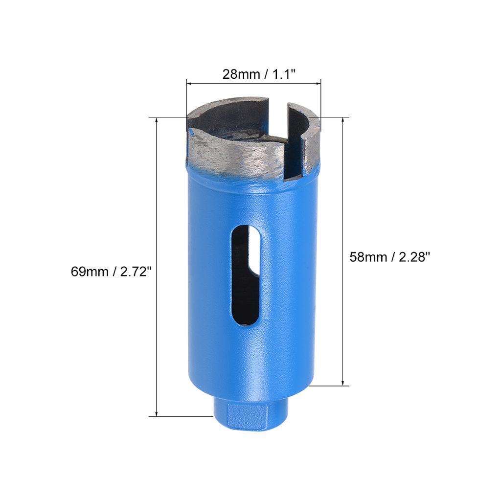 1Pc 12/14/18/20/28/32/38/50mm Sintered Diamond Core Drill Bits Hole Saws for Brick Concrete Masonry Hole Saw Cutter Accessories