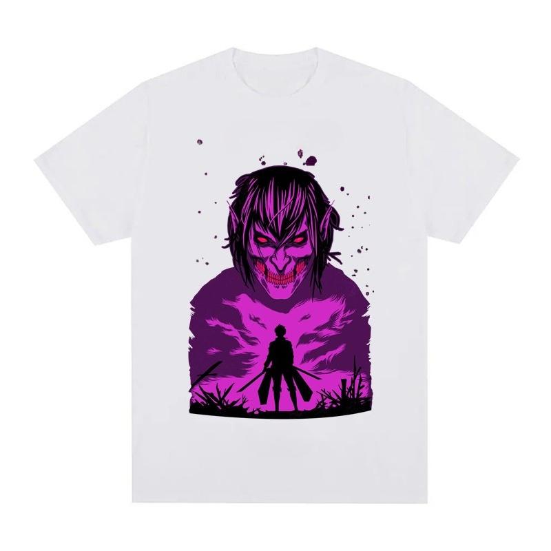 2025 New Japan Anime fashion comfortable T Shirt Men pure Cotton Unisex Tops Summer Unisex Clothes Autumn and winter innerwear