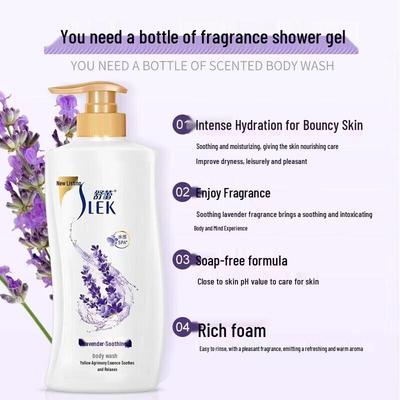SLEK Lavender Moisturizing Shower Gel