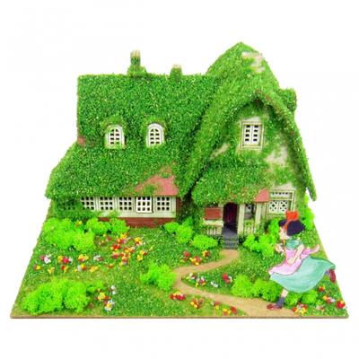 Sankei Studio Ghibli Mini Kikis kleiner Lieferservice Okino House, maßstabsgetreues Papierbasteln MP07-06