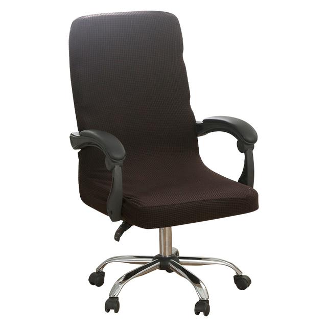 Elastic Office Lift Computer Chair Cover Modern Anti -Dirty Rotating Chair Seat Case Home Chair Covers Removable Slipcovers