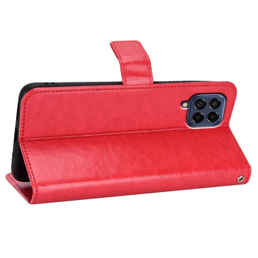 Wallet case for Samsung Galaxy M53 5G, Red