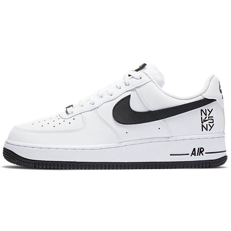 

Nike Air Force 1 Low NY против. Кроссовки унисекс NY 2020 Белый Черный CW7297-100