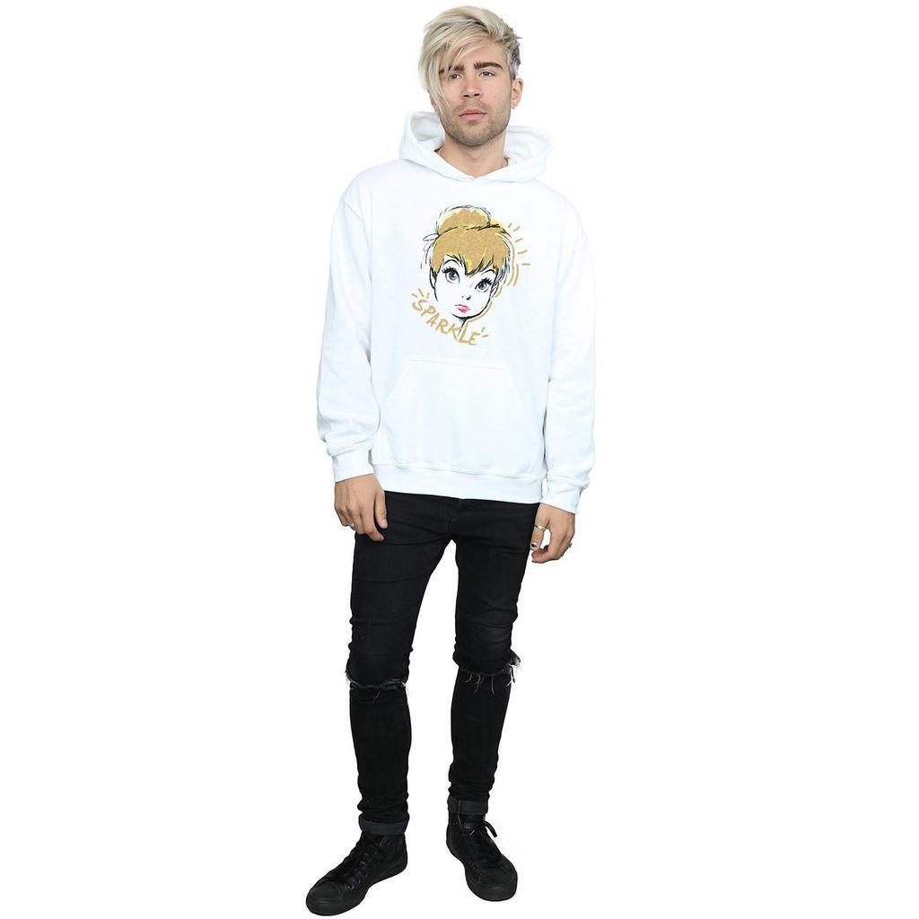 Disney Mens Tinkerbell Sparkle Hoodie