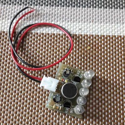 Voice Activated LED Melody Flash Light Set Audio Control Lamp DIY Kit Suite