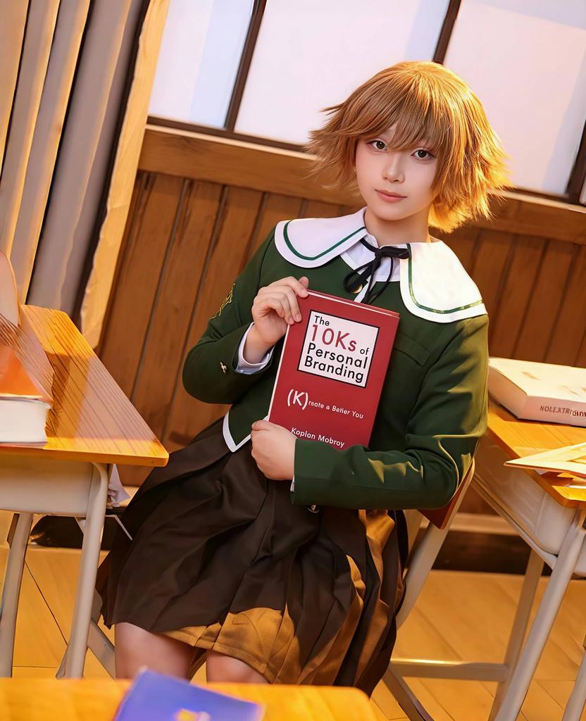Fujisaki Chihiro Cosplay COSPLAY [CR ROLECOS] Costume, Uniform, (Fujisaki Chihiro, XXL)