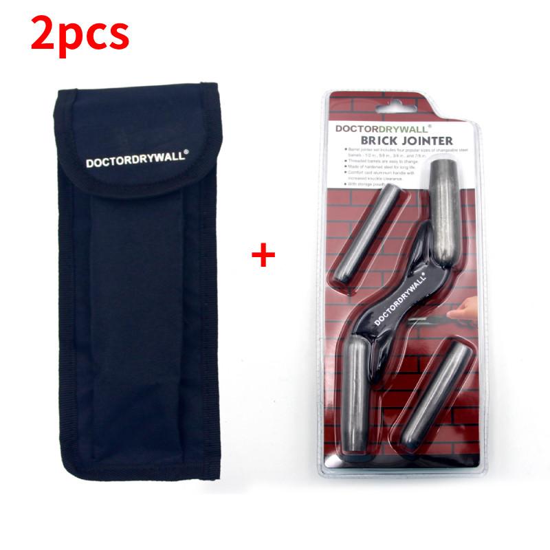 

Набор из пяти штук расшивок для кирпича четырех сменных размеров Инструмент каменщика Затирка швов